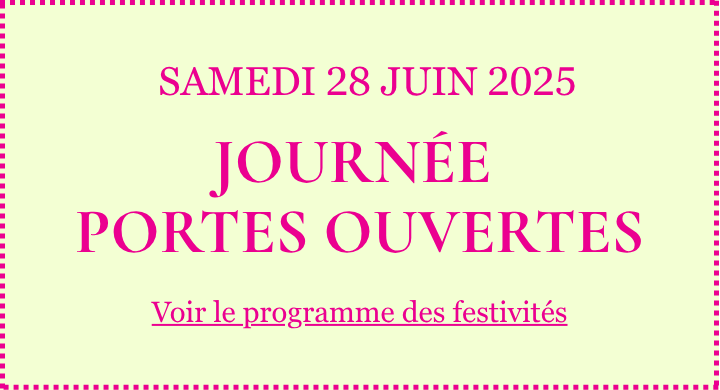 Samedi 28 juin 25 - Journée porte ouverte - En savoir plus