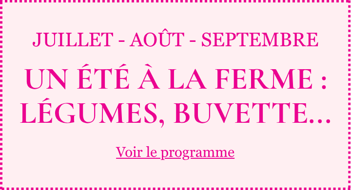 Un été à la ferme : légumes, buvette, évènements...